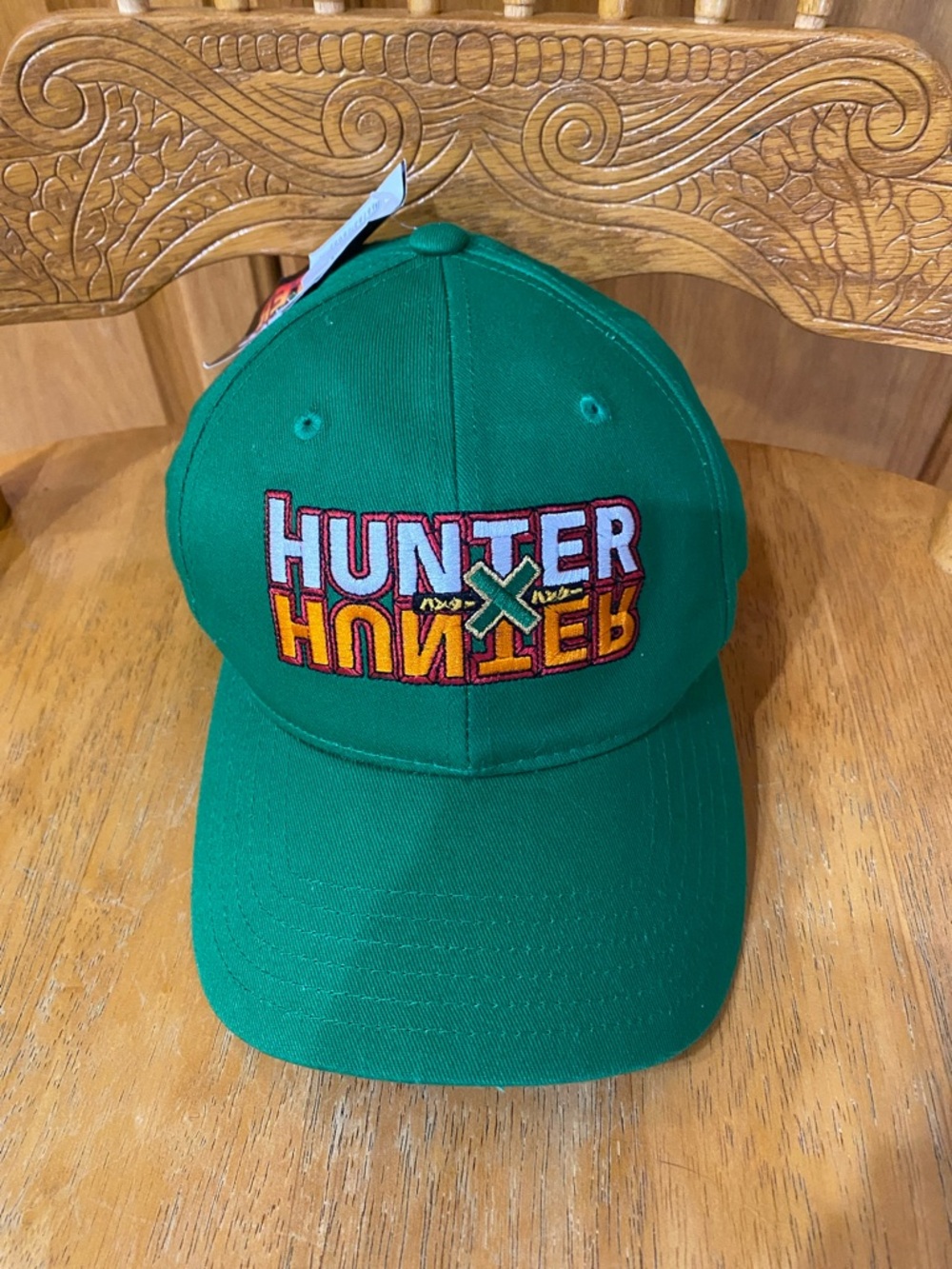 Hunter X Hunter Anime Embroidered Baseball Cap. Size is adjustable.